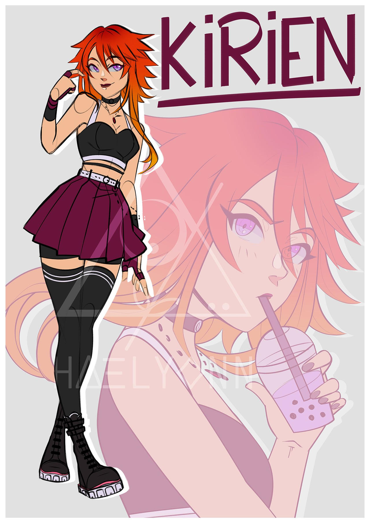 Kirien Character Sketch Sheet