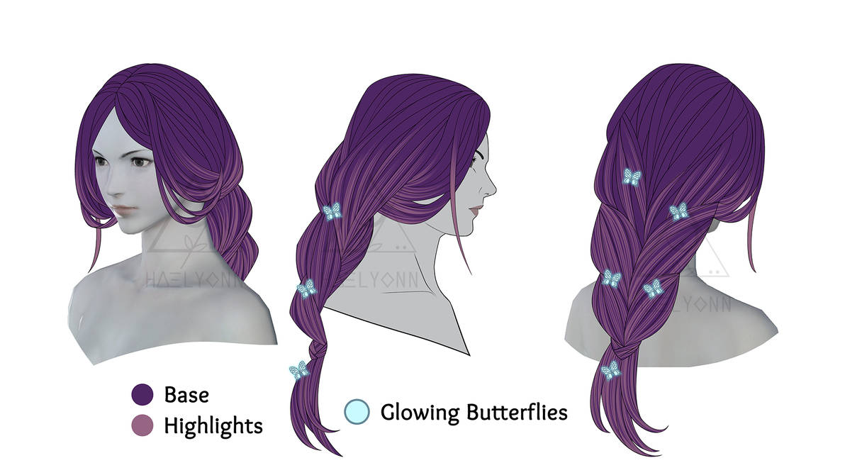 FFXIV Hairstyle Contest Entry 03 by Haelyonn on DeviantArt