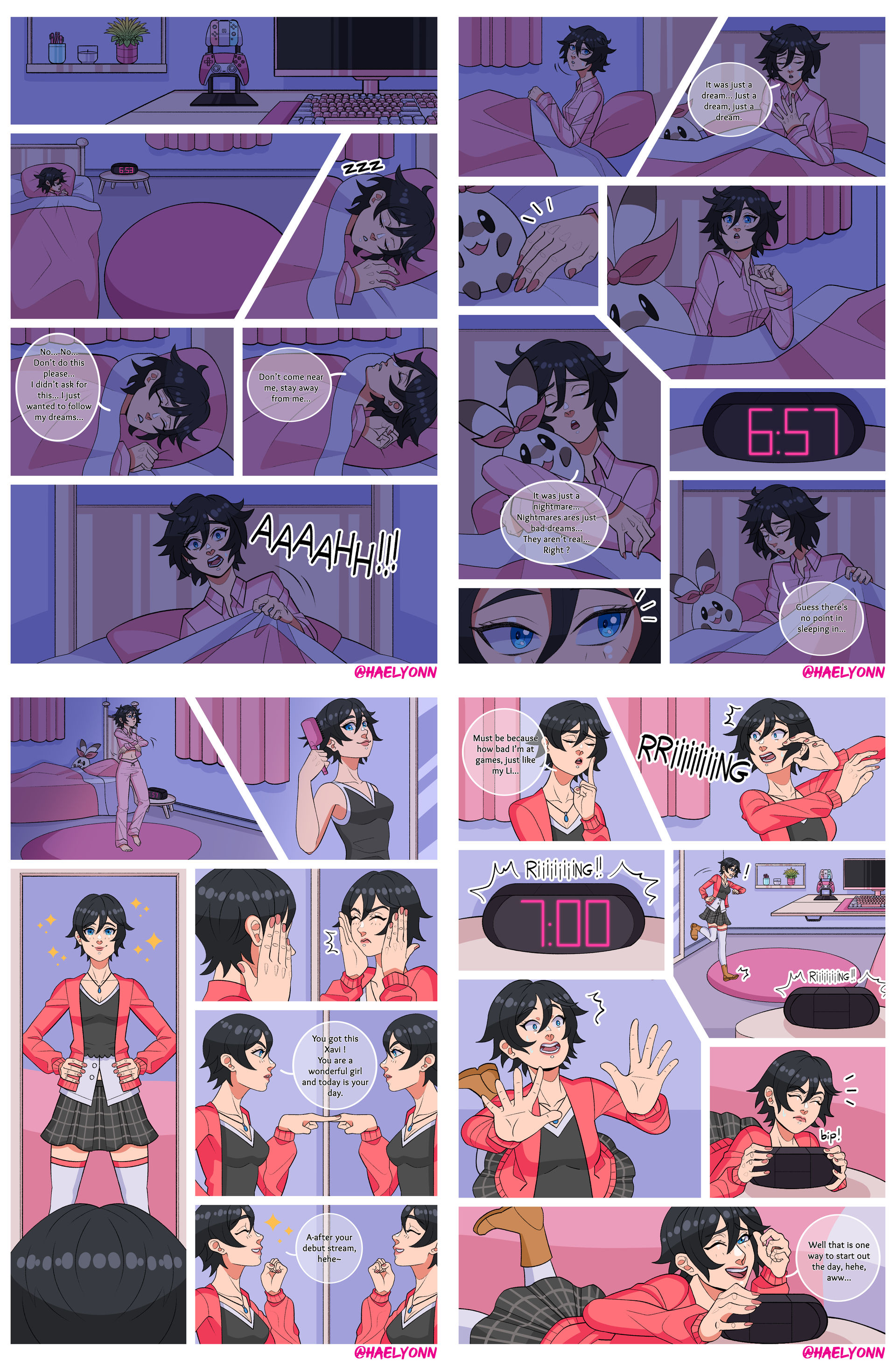 SteeghsGame's 4 Pages Comic