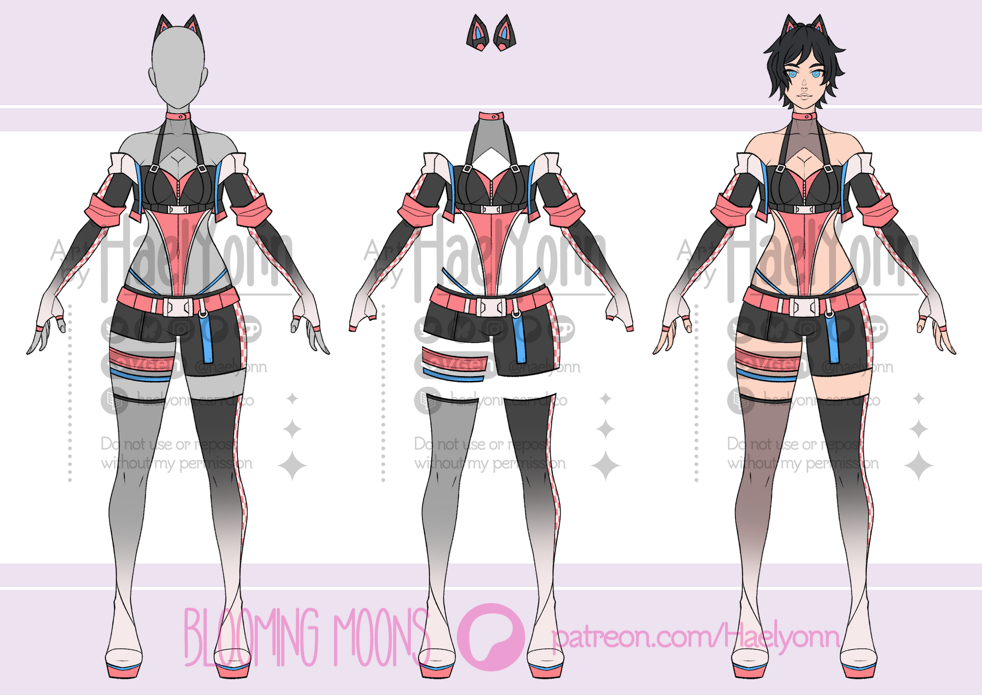 BLOOMING MOONS - APRIL DRESSUP REWARDS 01