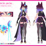Haelyonn Reference Sheet - Gilded Ruin