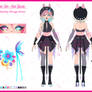 Haelyonn Reference Sheet - Obsidian Mirage
