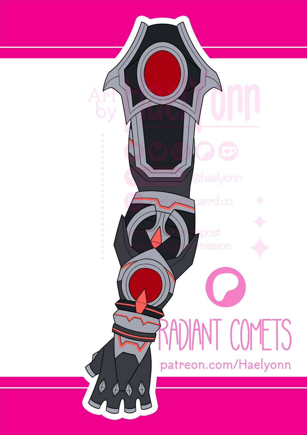 RADIANT COMETS - DECEMBER ARSENAL REWARD 01