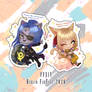 Yara and Nana's Fanfest Chibi Stickers