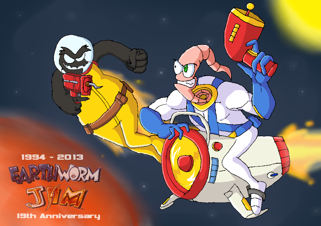 Earthworm Jim .:19th Anniversary:.