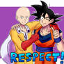 Saitama and Goku