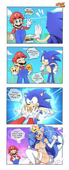 4koma | Mario's Gift