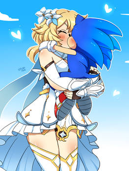 Make love and not war (Sonic x Lumine)
