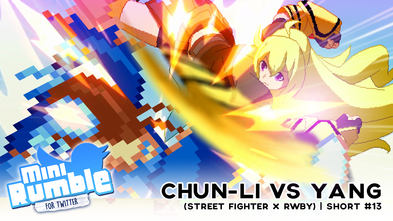 Chun-li vs Yang | Mini Rumble for Twitter by SpideyHog on DeviantArt