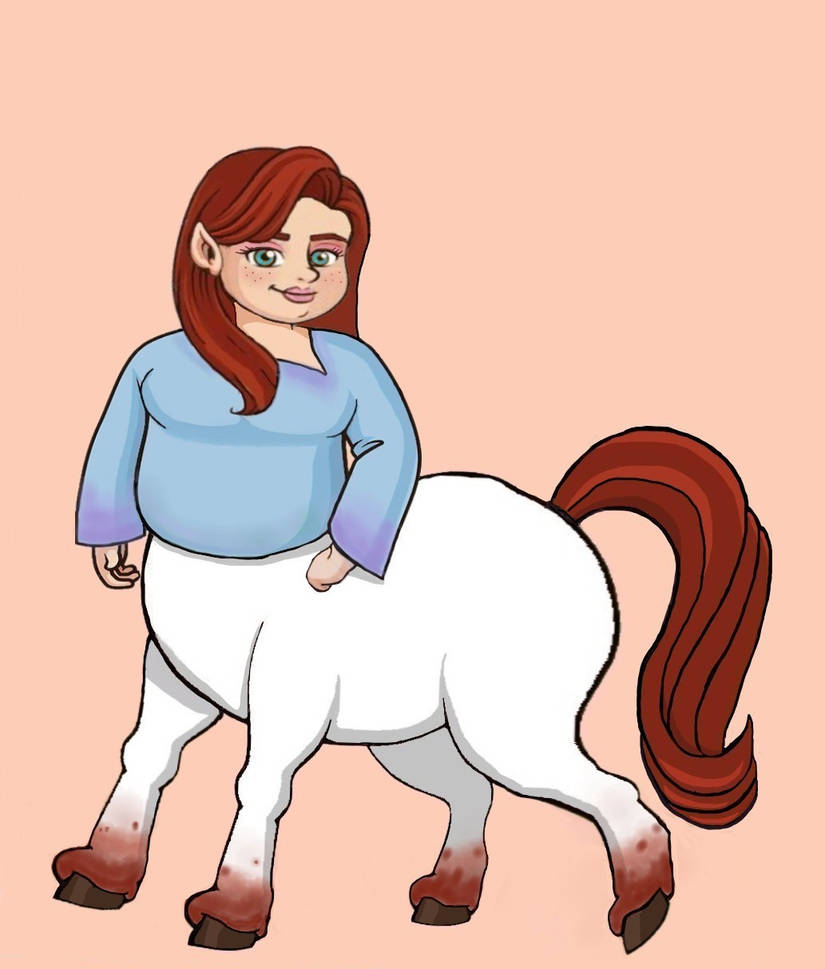 Cute Chubby Centaur Girl By StannaUS On DeviantArt cute-chubby-centaur-girl-by-stannaus-on-deviantart