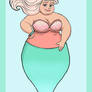 Fat and Happy Mermaid