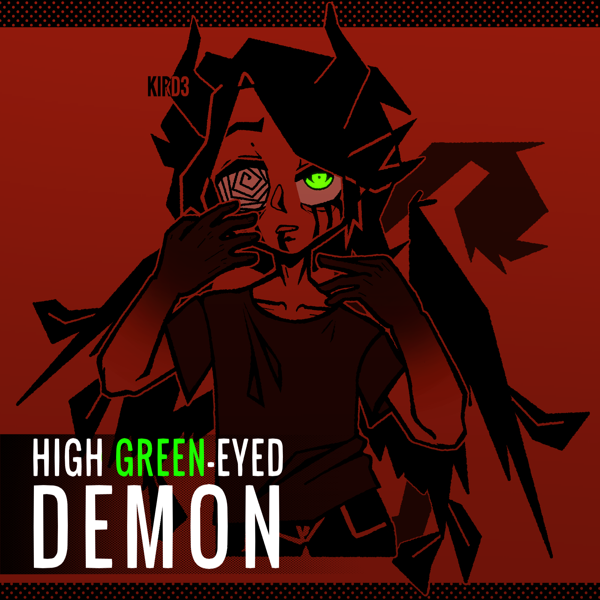 high green-eyed demon