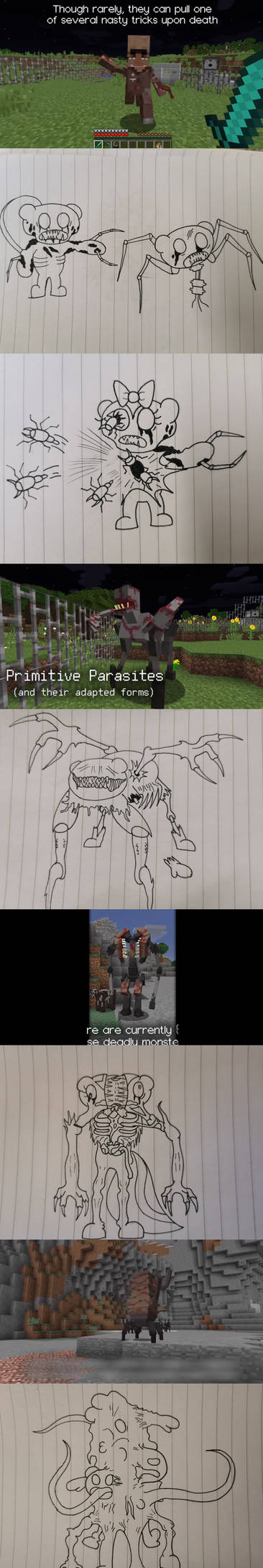 HTF minecraft parasite mod by Blamaxtric01 on DeviantArt