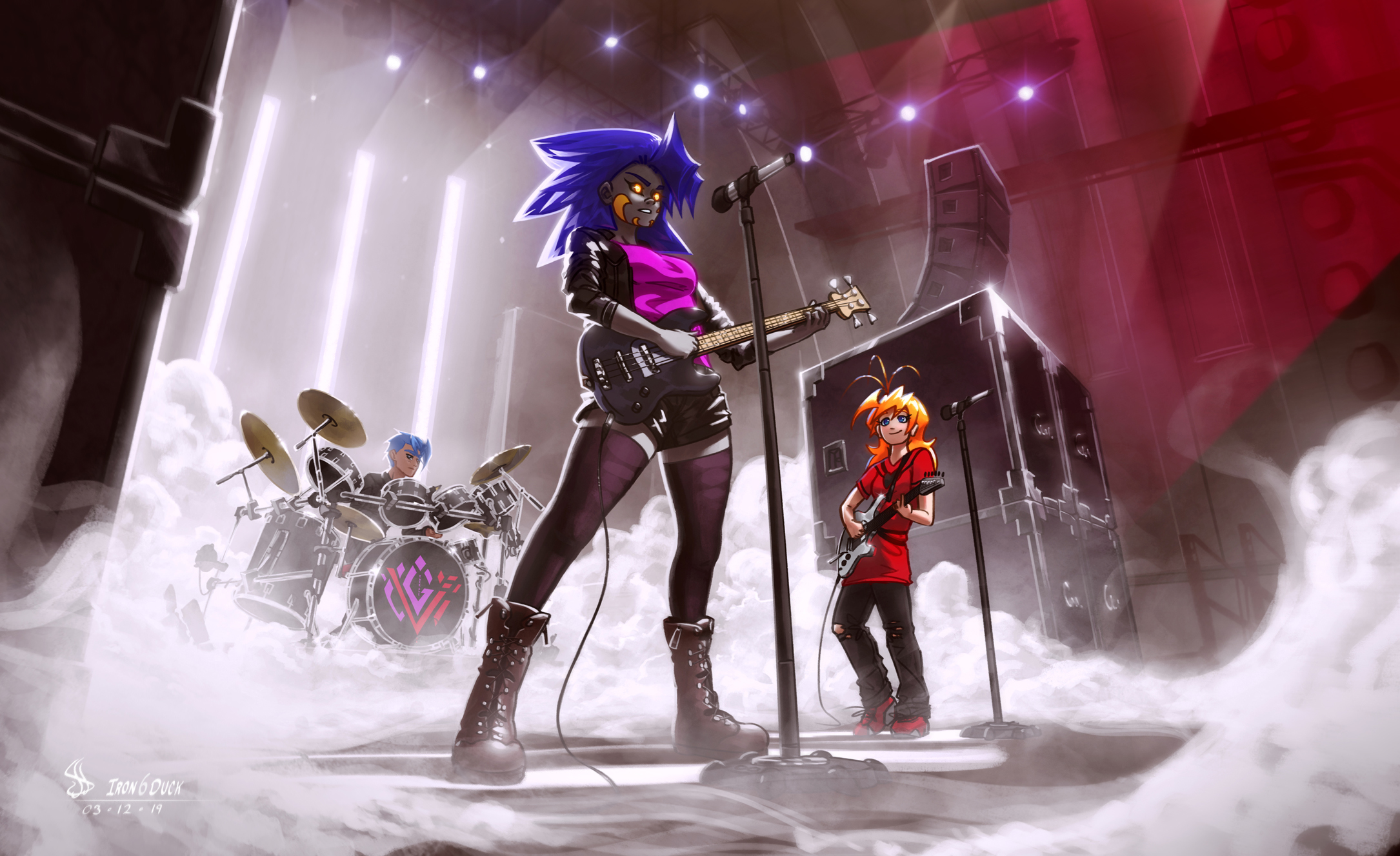Concert Girls by IRON6DUCK on DeviantArt