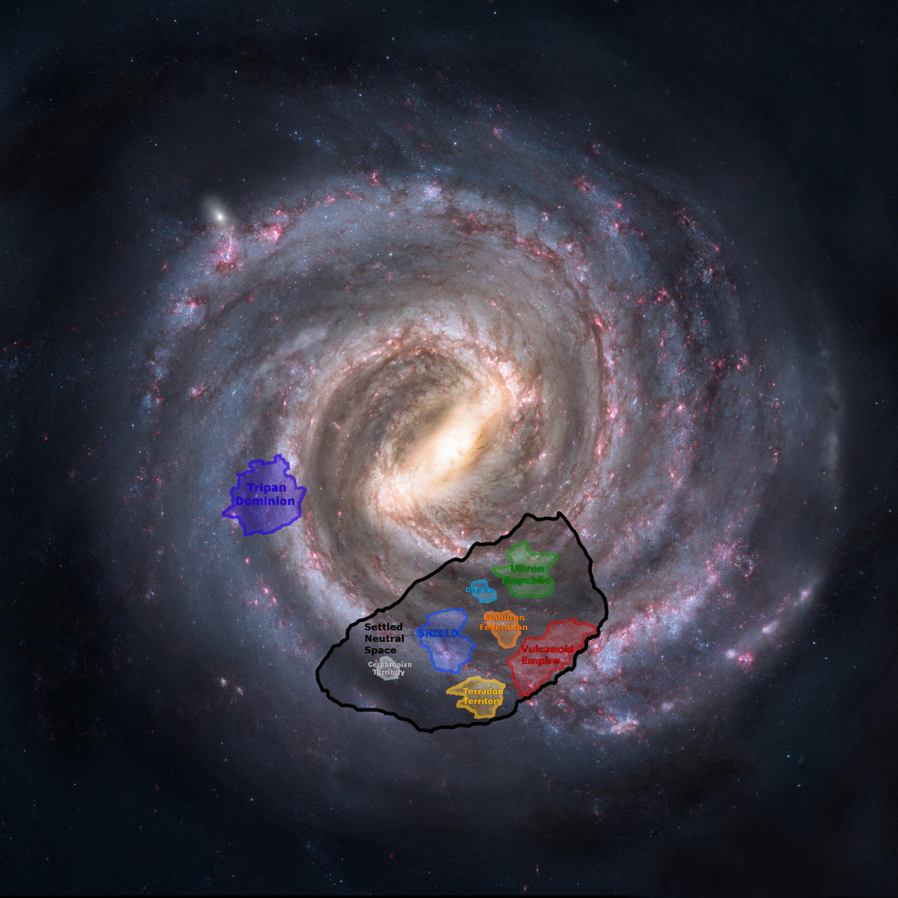 Galaxy Map by Sporeplayer on DeviantArt