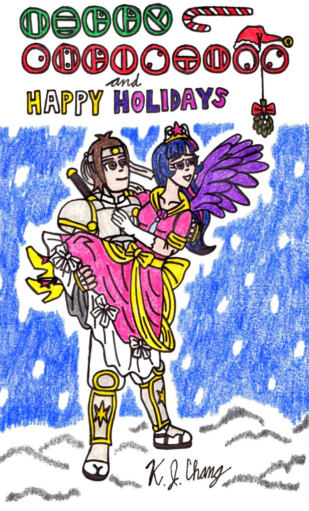 Knight And Princess Christmas Celebration