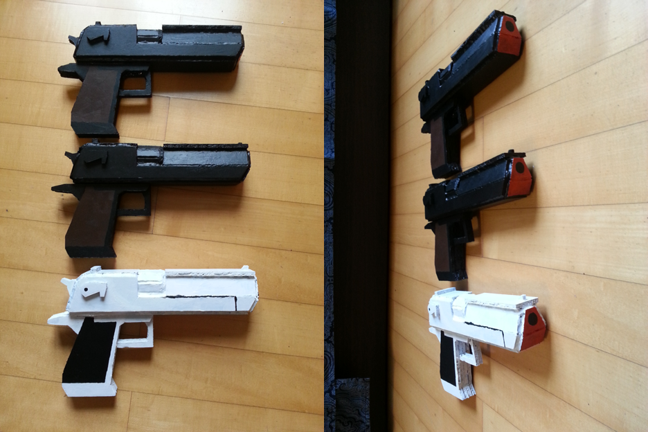 Desert Eagle Cosplay Props WIP 02