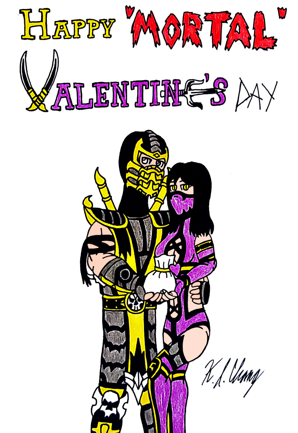 Demonic Ninjas Valentine's Celebration