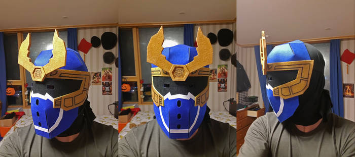 Kuwaga Raiger Helmet-Mempo Mask