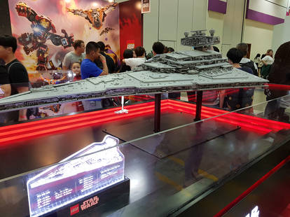 Giant Lego Star Destroyer