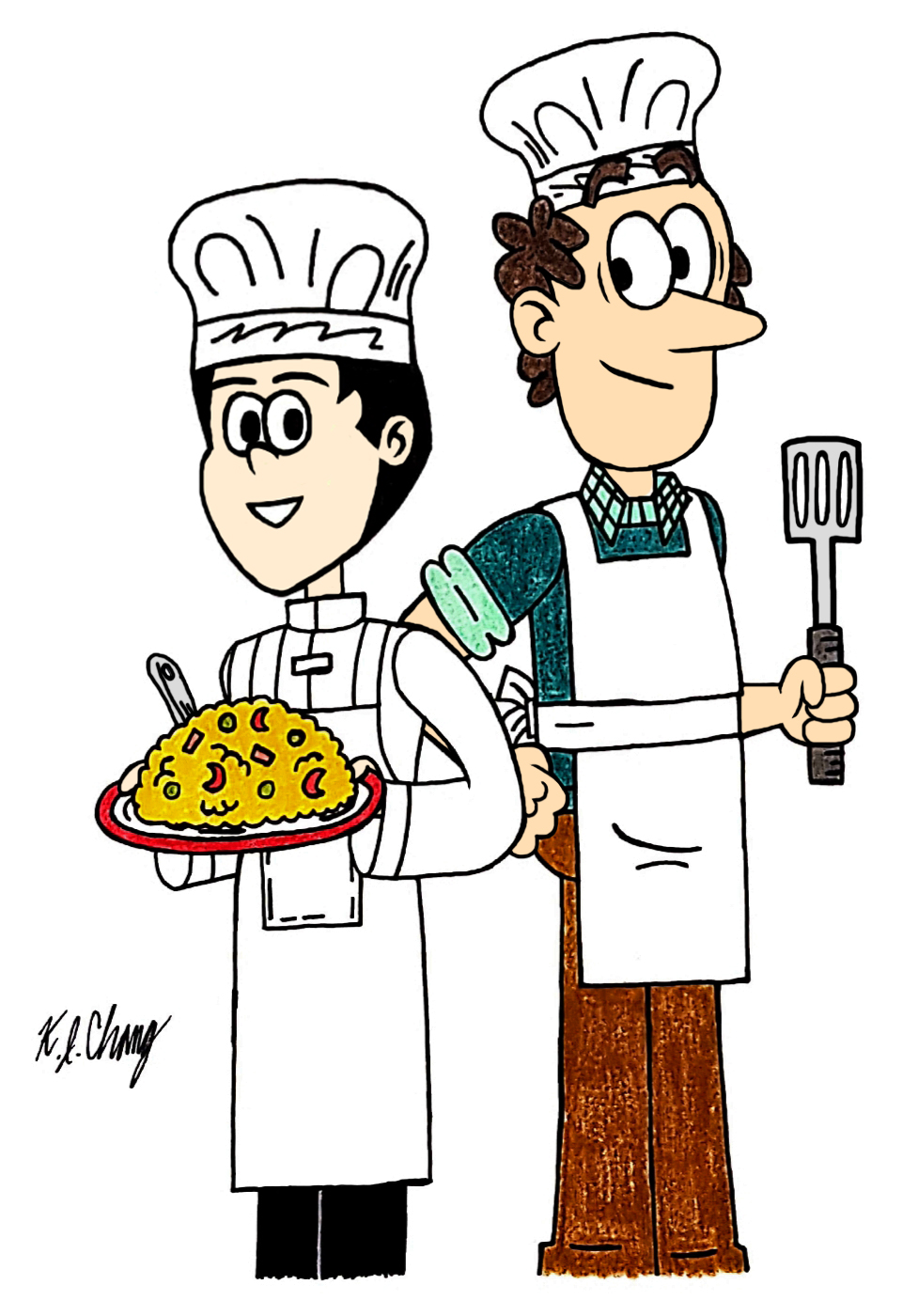 Two Chefs Good by StealthNinja5 on DeviantArt