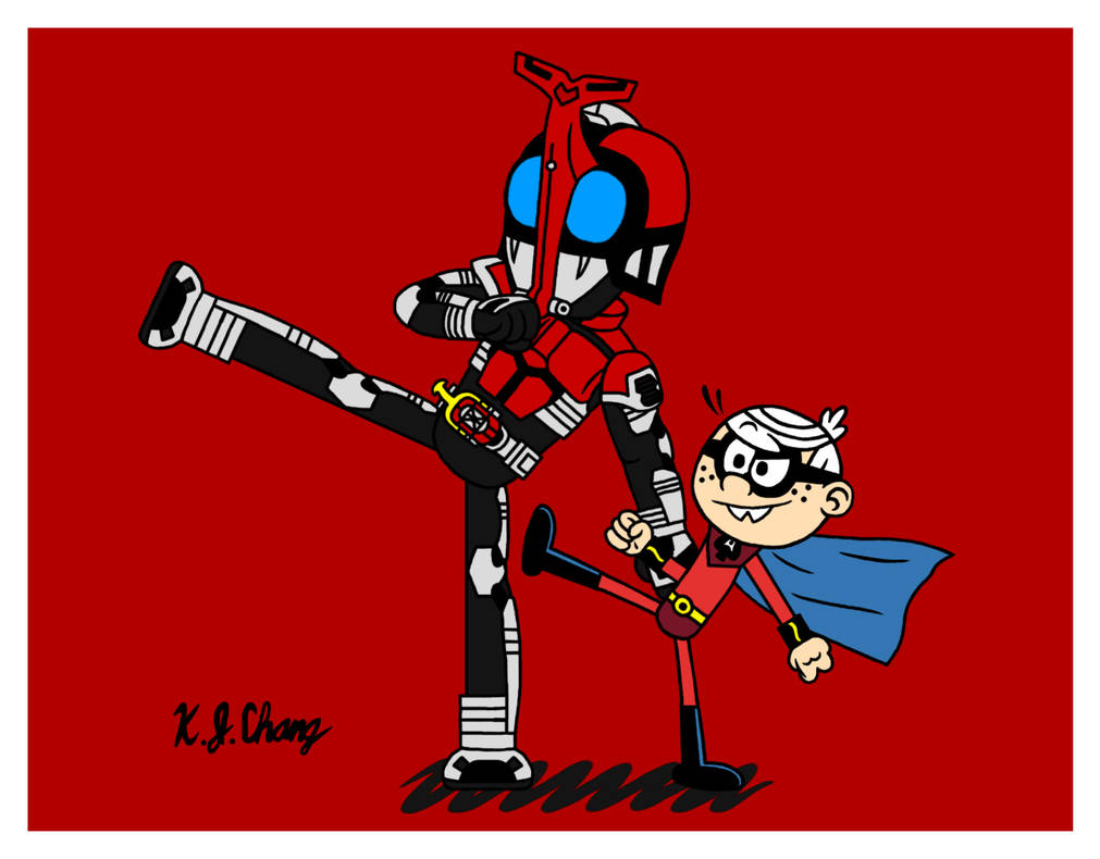 Red Hero Duo Kick by StealthNinja5 on DeviantArt