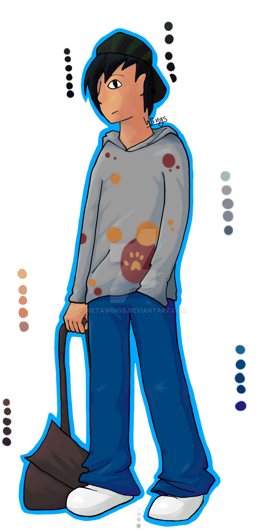 Deviantart Randomguy1001 Random dude by MetaWings on DeviantArt