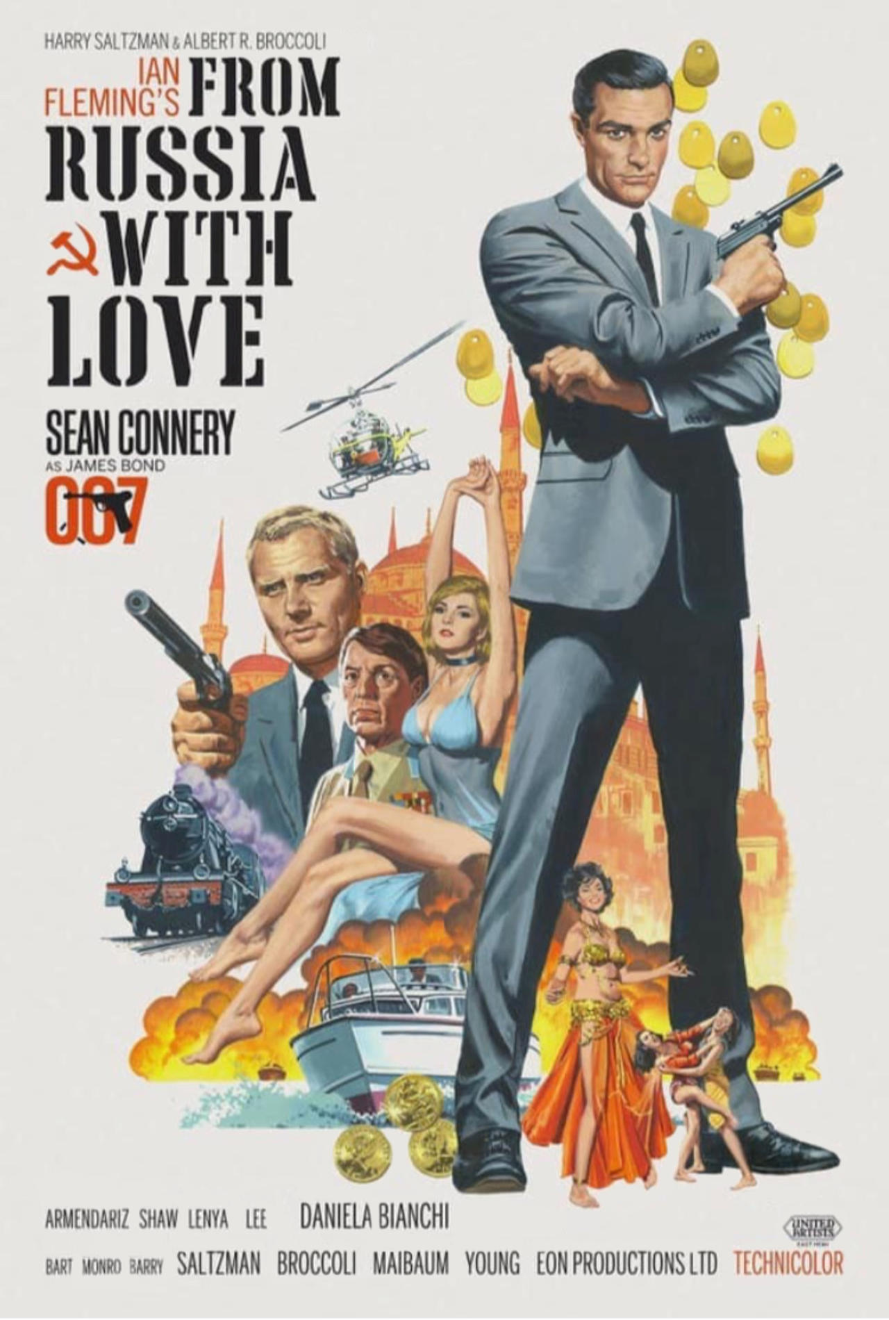From Russia With Love 1963 Movie Poster By Movieposterstash On DeviantArt from-russia-with-love-1963-movie-poster-by-movieposterstash-on-deviantart