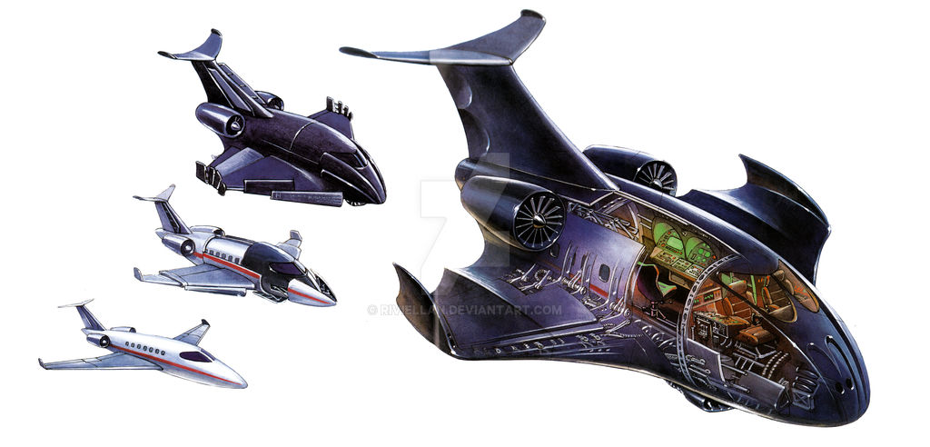 Bat Jet Bat-Jet by Riviellan on DeviantArt