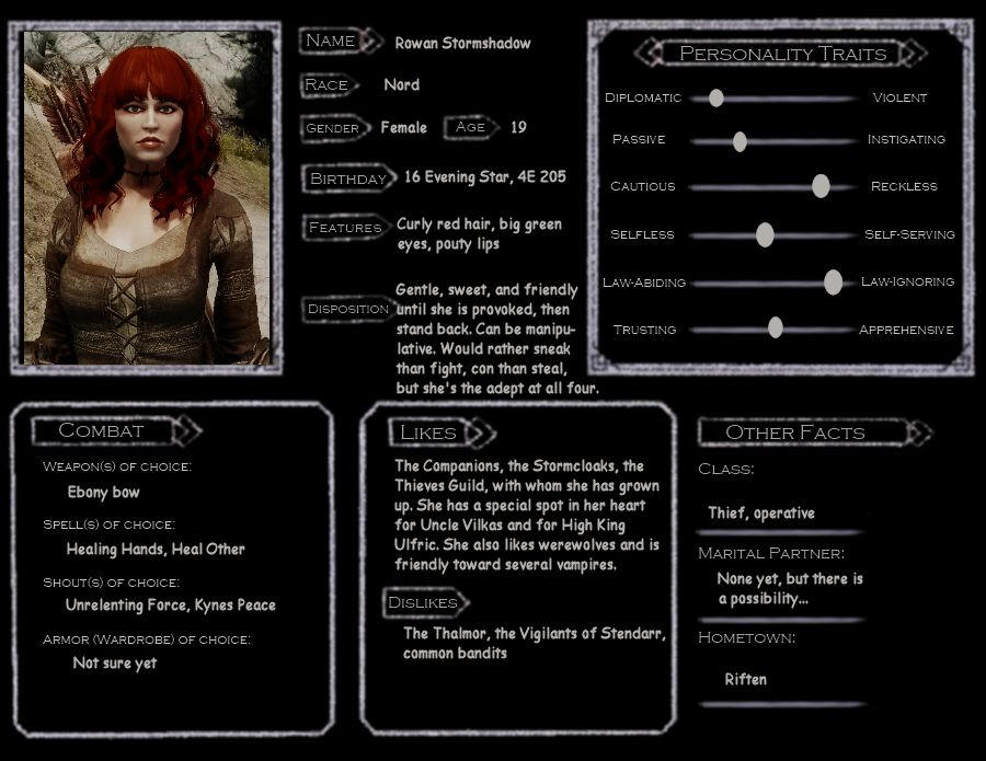 Rowan's Character Sheet by Whisper292 on DeviantArt