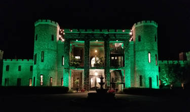 Kentucky Castle at Night