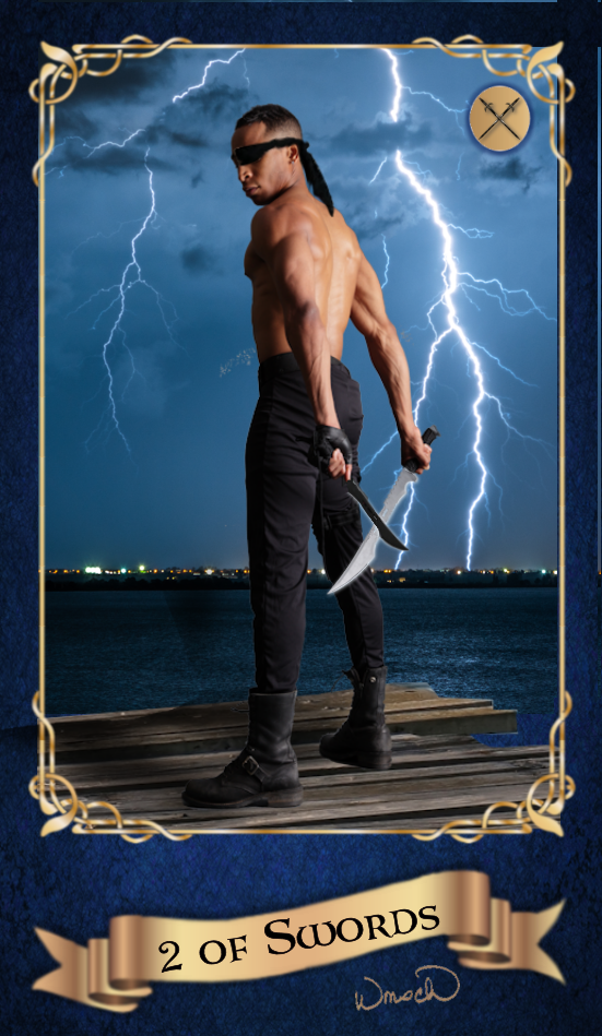 Whisper Tarot - Two of Swords