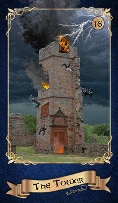 Whisper Tarot 16 - The Tower