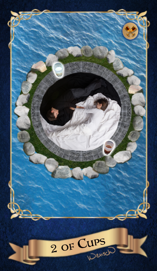 Whisper Tarot - Two of Cups