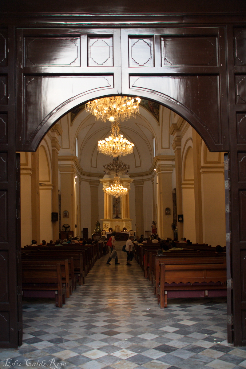 Interior de la Catedral de Veracruz