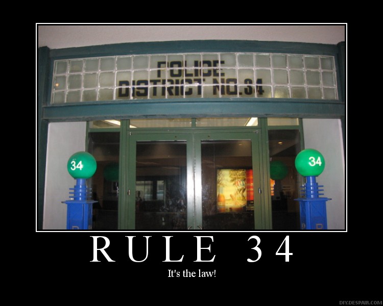 Rule 34 motivational poster by Ari22682