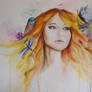 Jennifer Lawrence Painting