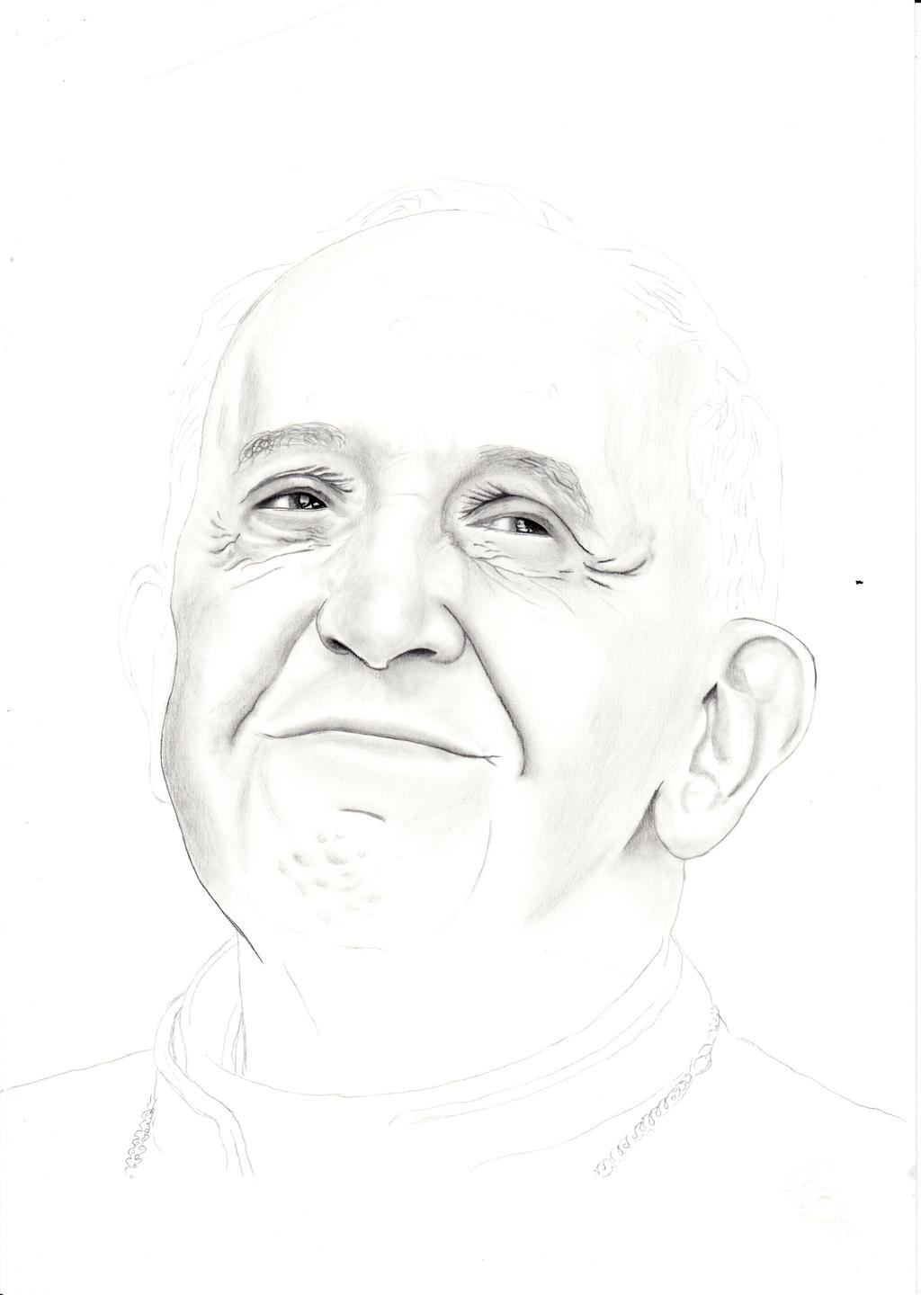 pope Franciscus work in progress 2