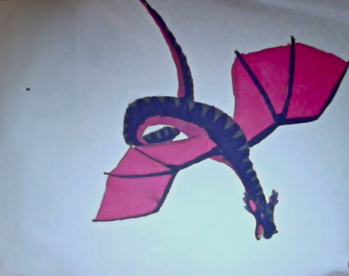 Random purple dragon :3