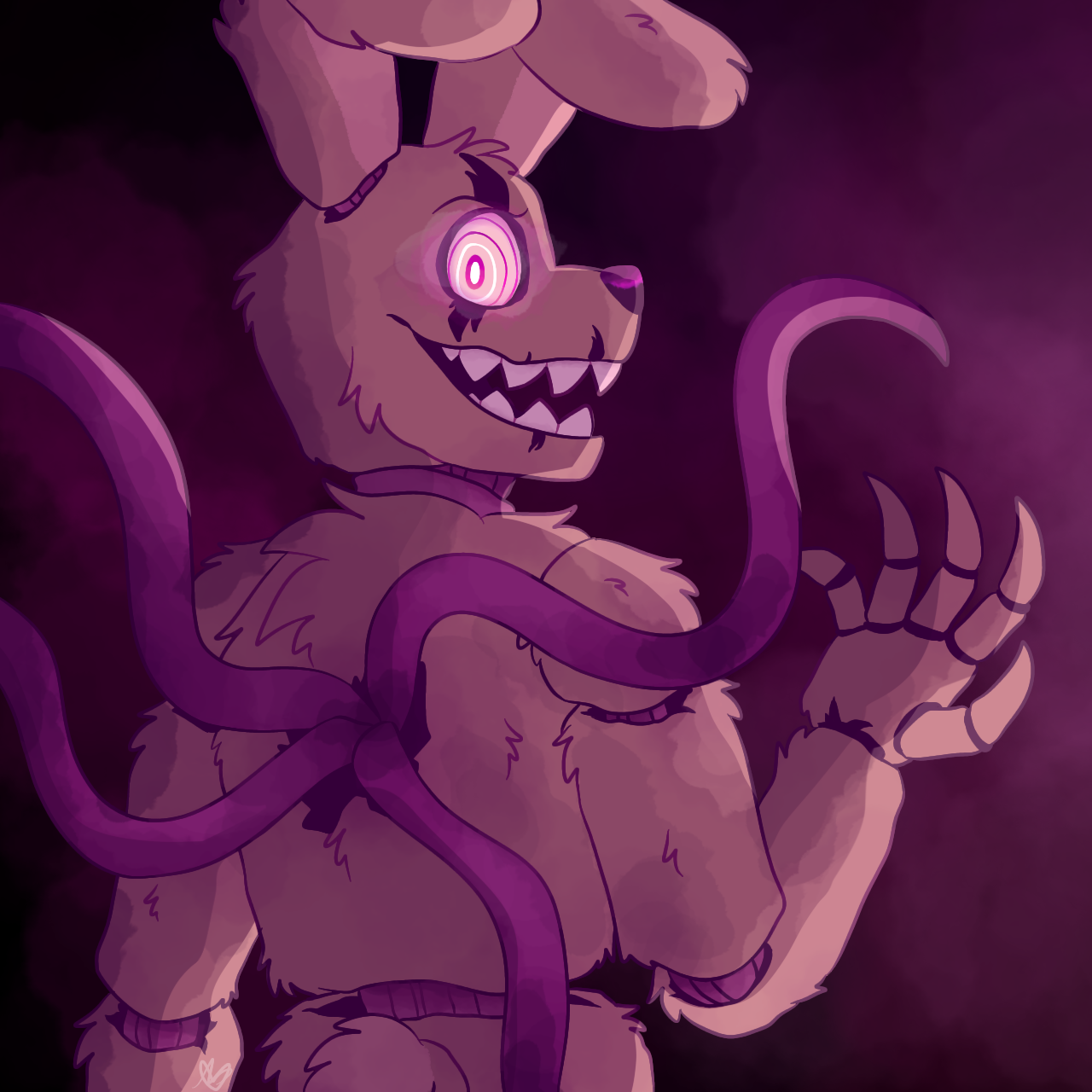 Nightmare Springtrap (fanart)