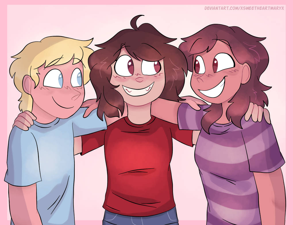 3f Friends Friends :3 by xSweetheartMaryx on DeviantArt