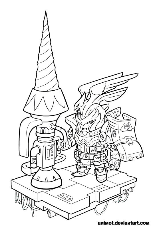 rocket lancer lineart by animot on DeviantArt