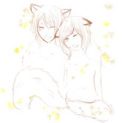 fox and wolf