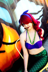 The Little Mermaid rockabilly cosplay