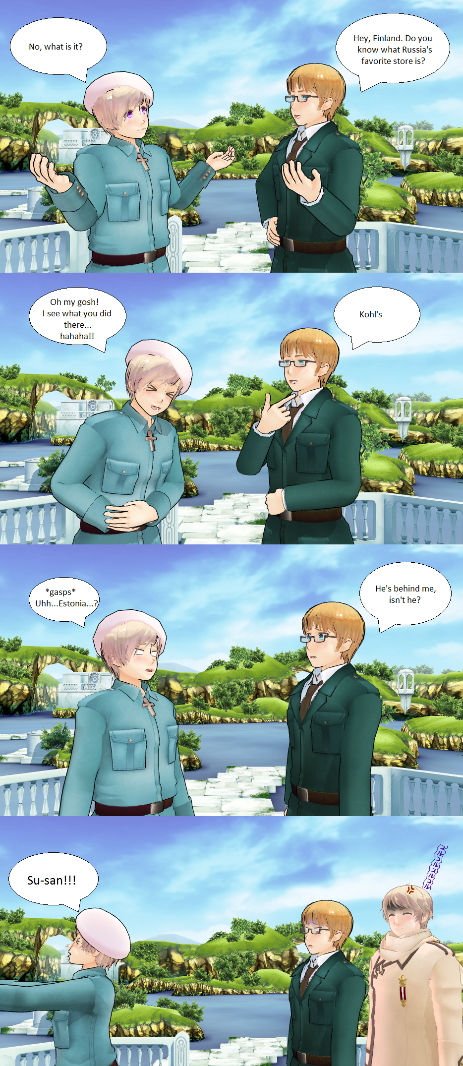 Hetalia MMD: Estonia's Joke