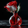 Shotzbykuntry 41662 Red And White Rose Made Of Mel