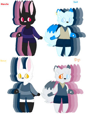 Ravie, Serif, Roman and Gigi by Tpaw34 Ravie, Serif, Roman and Gigi by Tpaw34