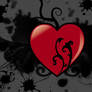 Abstract vector heart