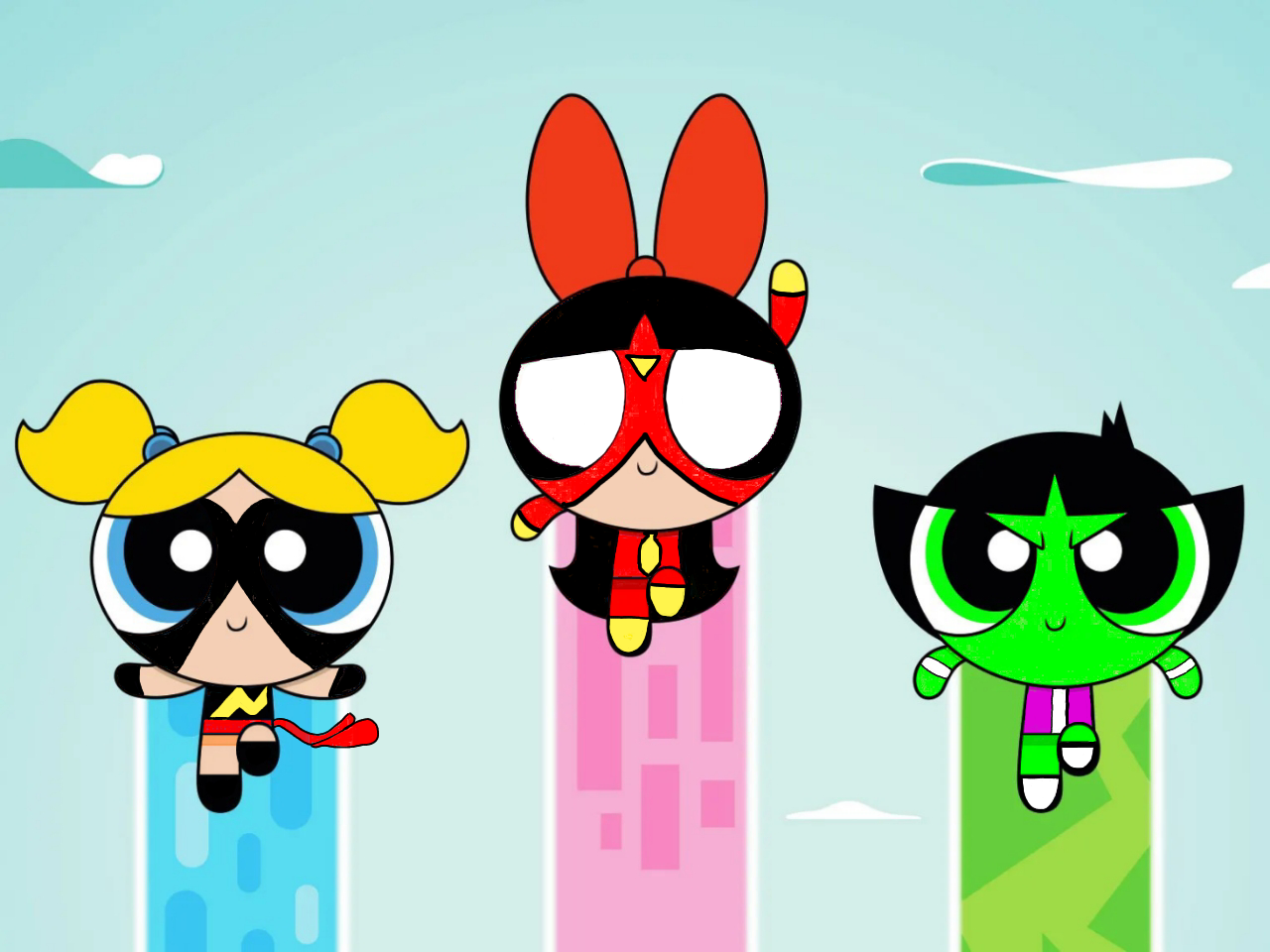 Powerpuff Style. Deviantart Powerpuff Avengers Version 2016 by PashaKemer on DeviantArt