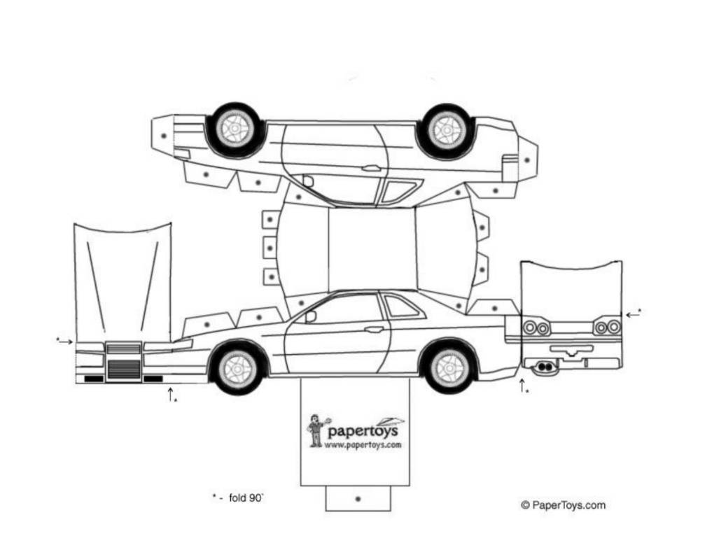 Nissan Skyline Papercraft By PashaKemer On DeviantArt nissan-skyline-papercraft-by-pashakemer-on-deviantart